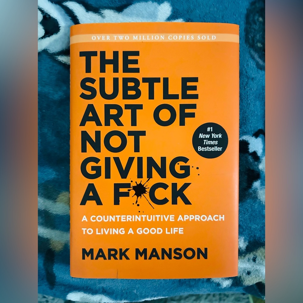 FINAL SALE The Subtle Art of Not Giving a F*ck by Mark Manson Hardcover